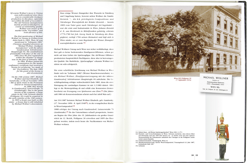 HISTORY of the manufacture and the vintage moulds (30 pages)