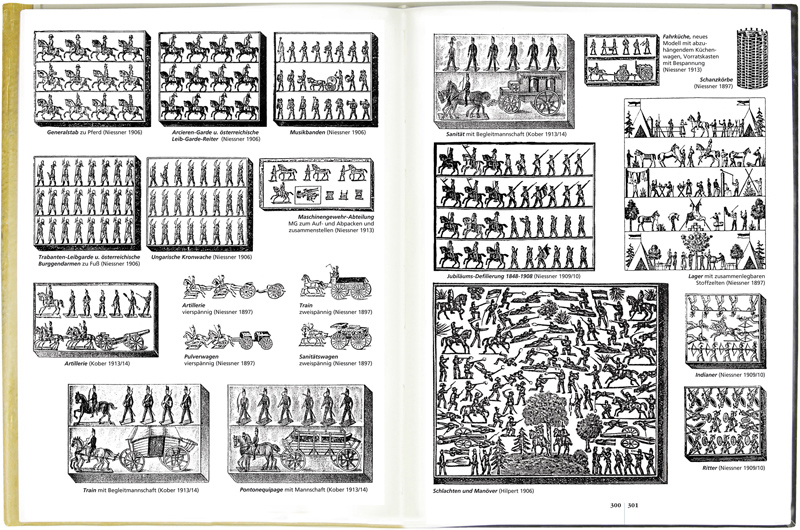 APPENDIX with additional lists, illustrations in toyshop catalogues, et cetera